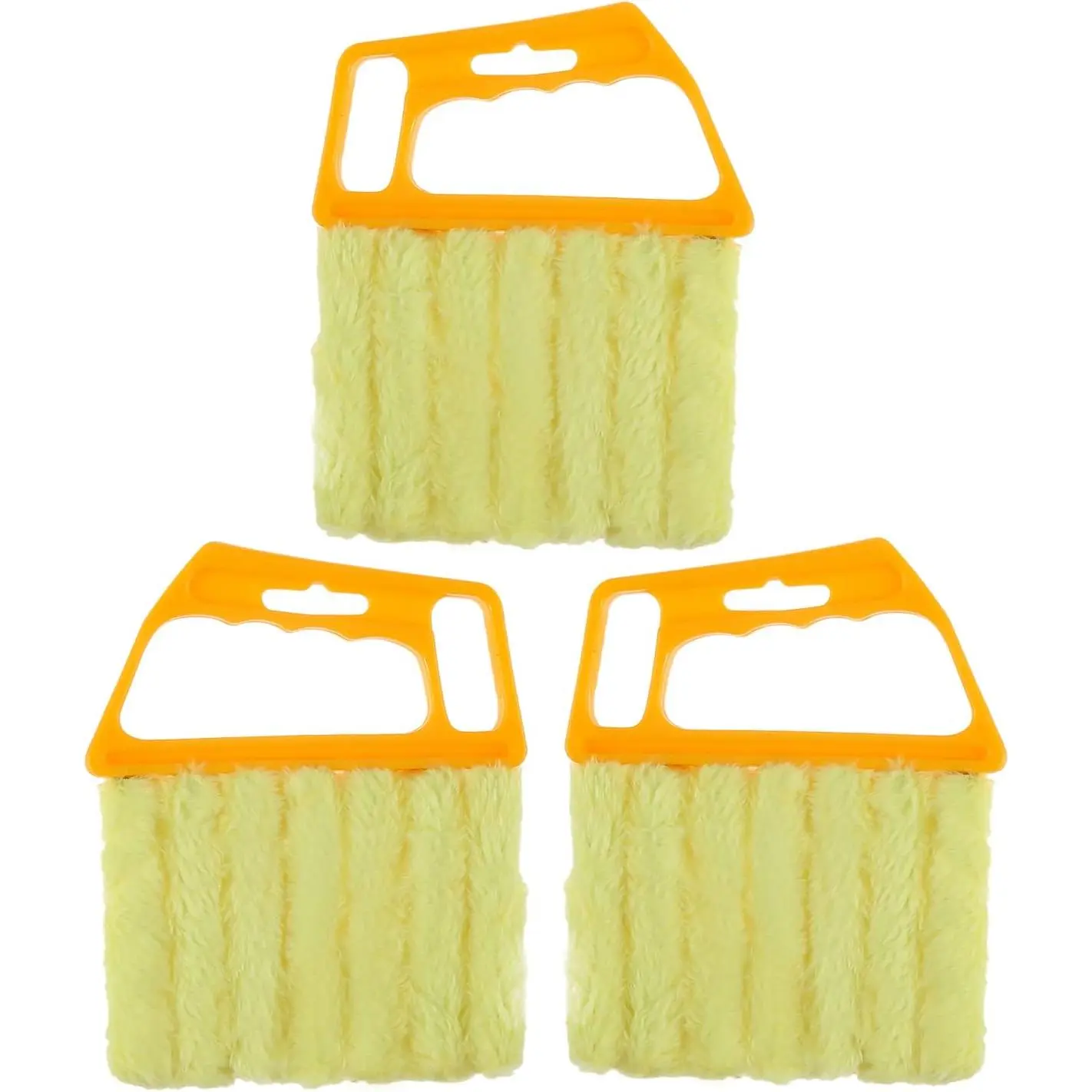 3 count Window Venetian Blind Cleaner Duster Tool Blinds Dust Dirt | 7 Finger Dusting Cleaner Tool for Window Air Vent Air Conditioner Fan Duster Dirt Housekeeping Tool for  Blinds Dust Dirt