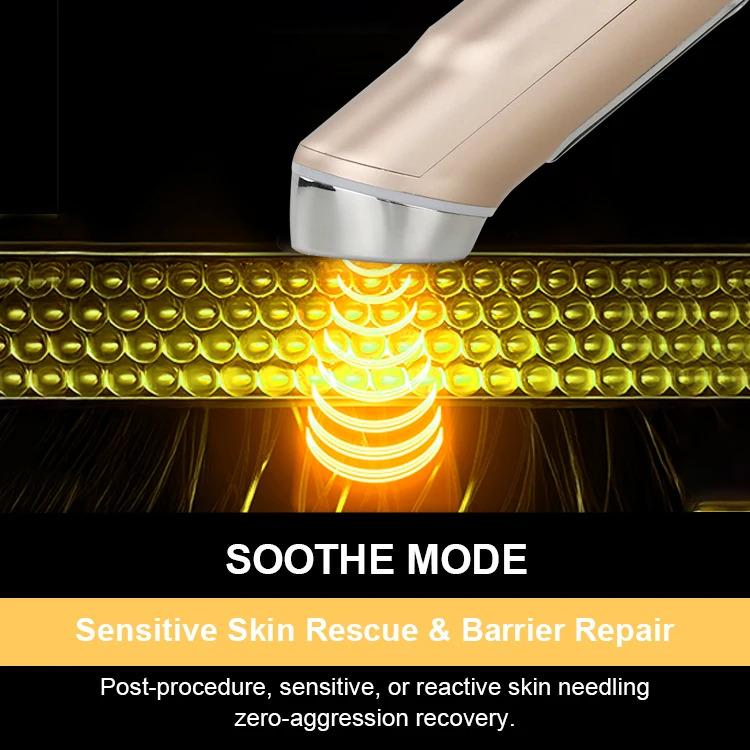 Age Booster Pro Microcurrent Facial Massager - Adjustable Handheld Beauty Equipment with EMS, Light Therapy, 4 Modes, 3 Levels, Waterproof Stainless Steel, Rechargeable Battery, Skin Tightening, Pore Refinement, Soothing Wrinkle Smoothers