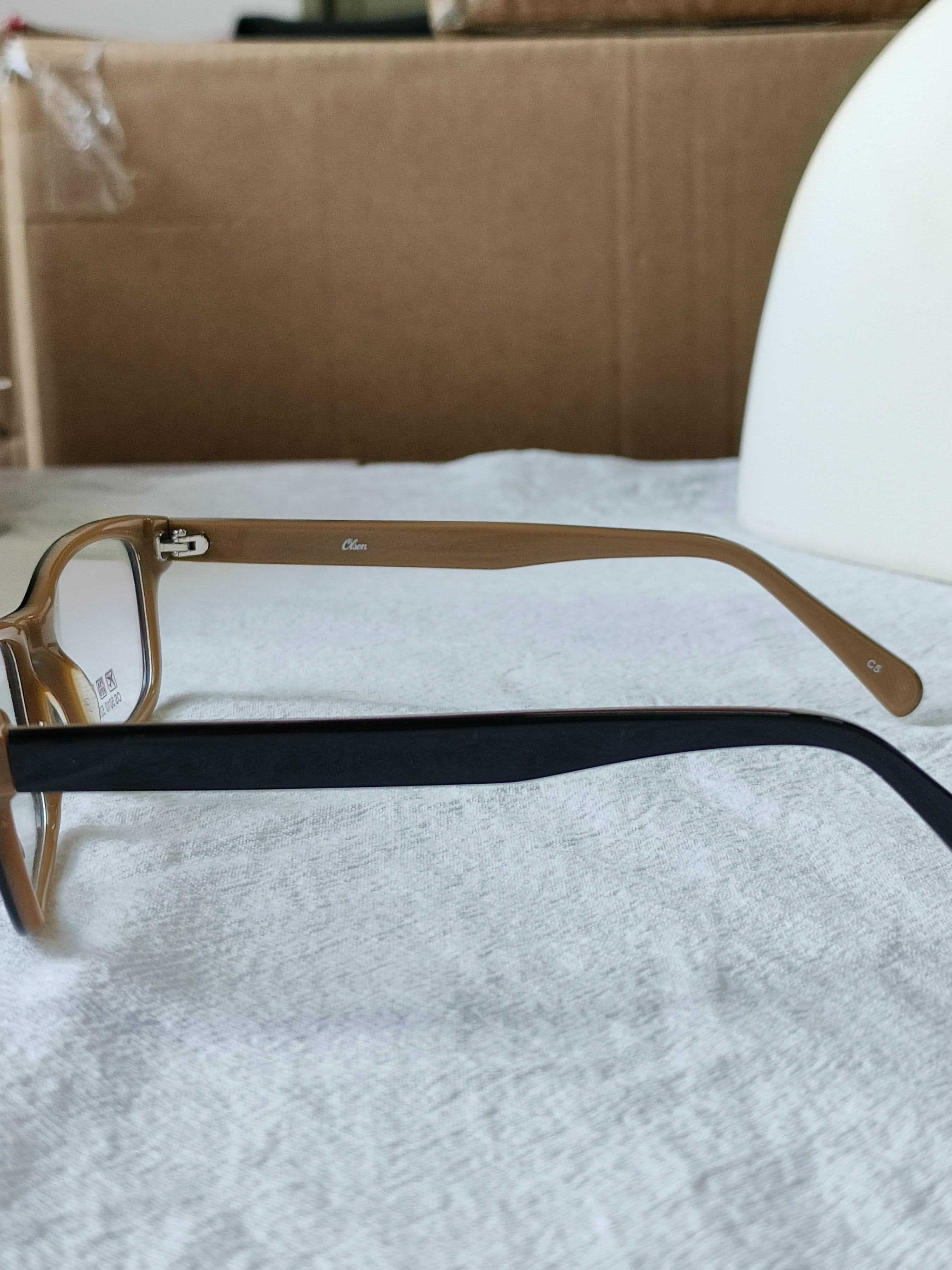 Single-Piece Eyewear Frame, Multiple Colors Available, High-End Round Design, Anti-Slip Comfortable Wear, Essential Office Commute Accessory