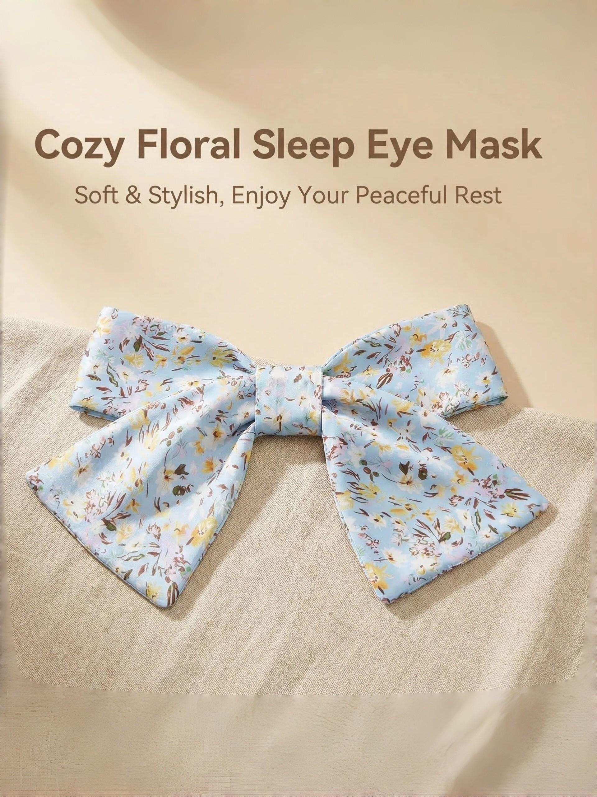 Zero Gravity Cooling Eye Mask, 3D Contoured for Side Sleepers, 100% Blackout & Noise Blocking, Ice Silk Fabric, Perfect for Summer Travel