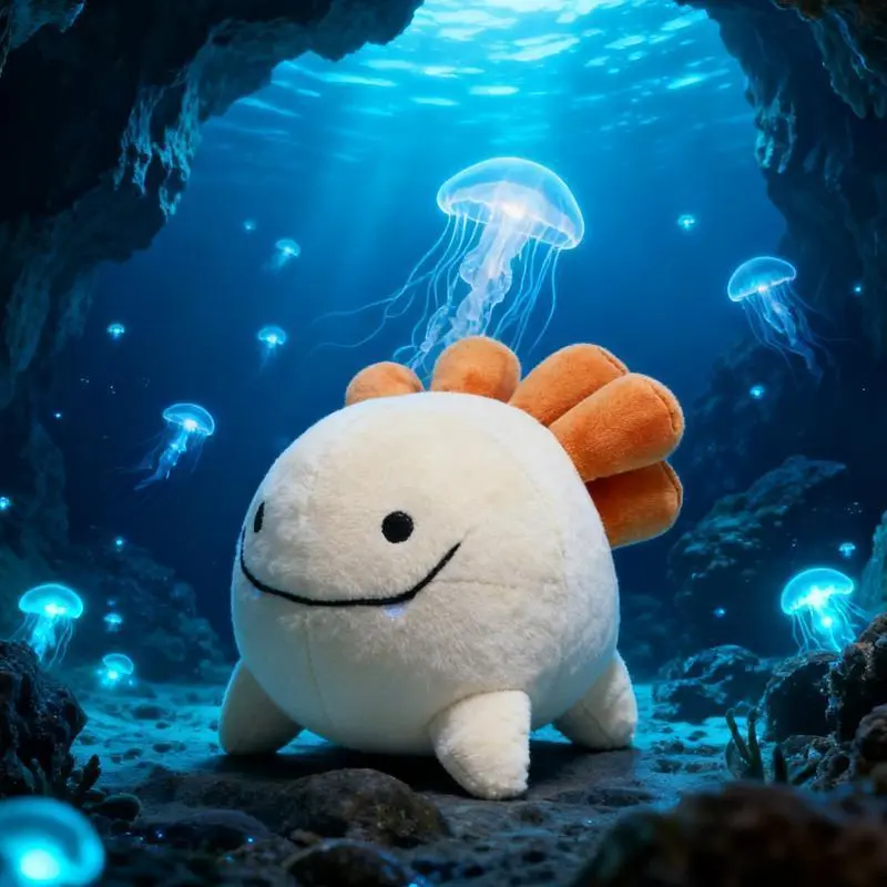 Funny Deepwoken Sharko Plush Cute Jellyfish Plush Toys Exquisite Game Peripheral Collectibles Soft Animal Dolls Gifts For Friend