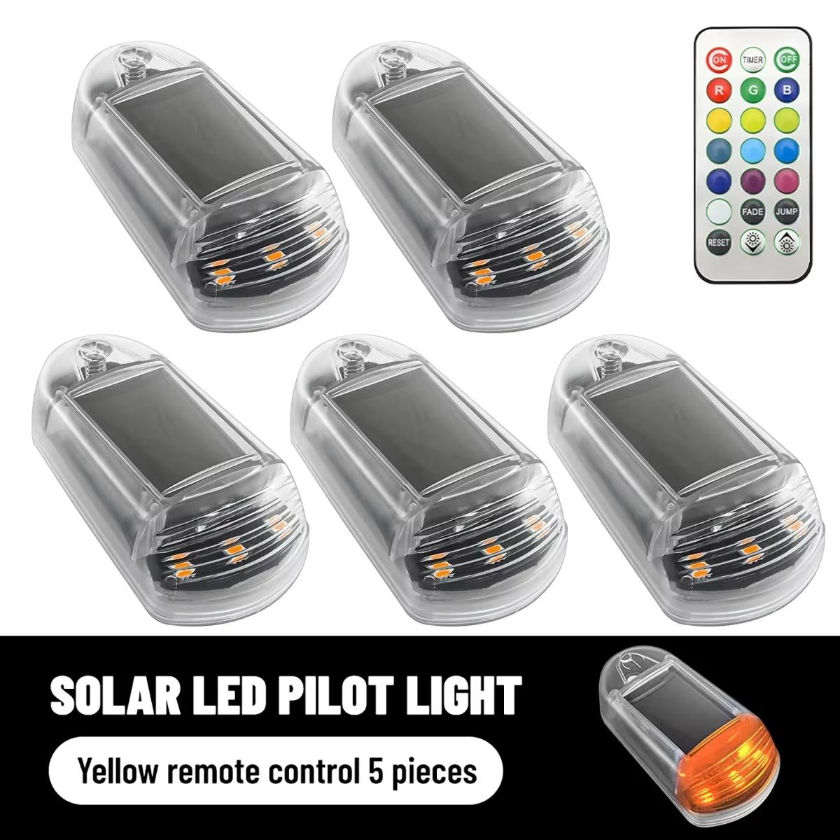 Car Solar Powered Security Strobe Light,Dummy Alarm Wireless Warning Anti-Theft Caution Lamps,LED Flashing Imitation Decoration