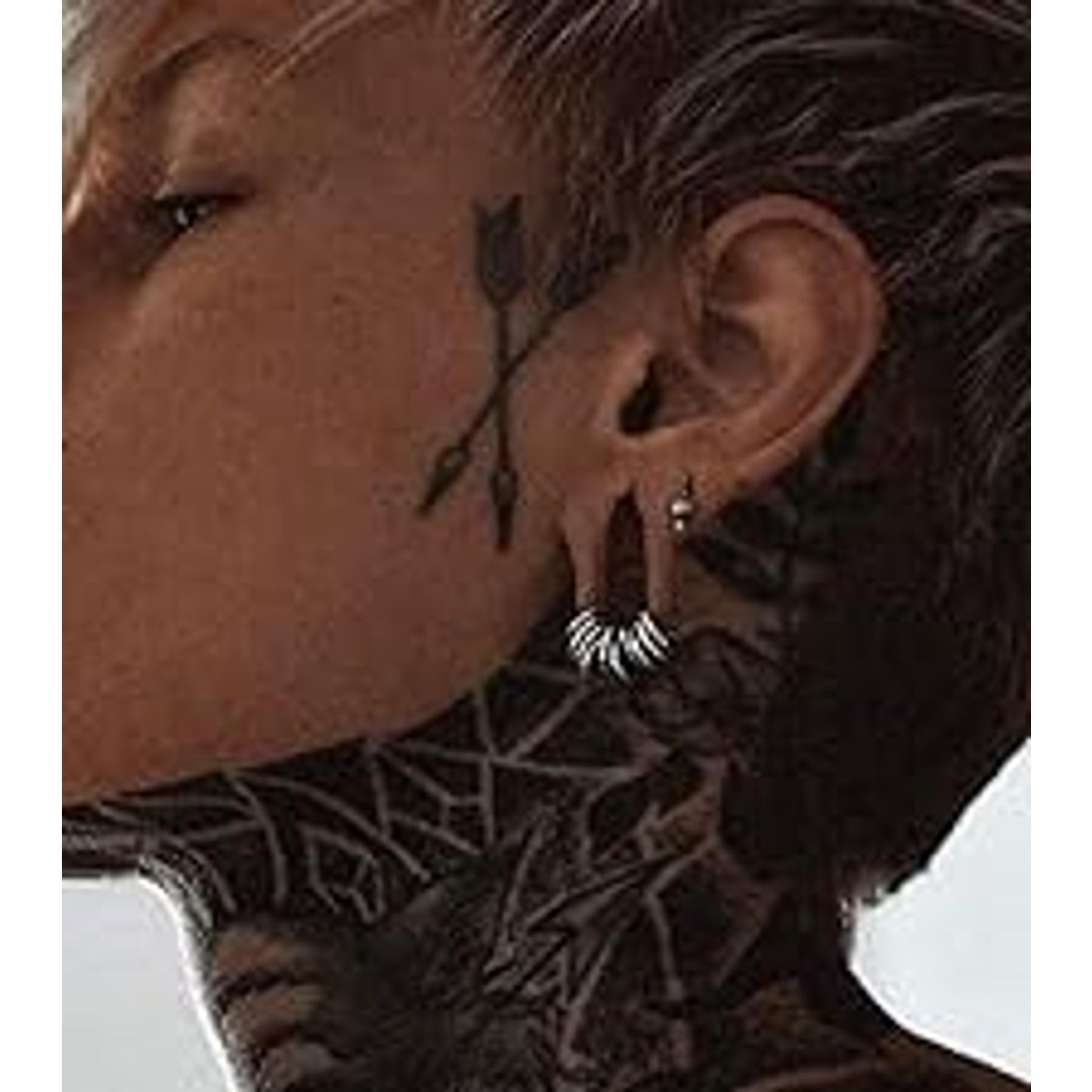 3 PCS 14G-0G Cozy Glass Septum Stretching Kits Pincher Taper with O-Rings Buffalo Septum Retainers Hypoallergenic Fresh Stretch Body Piercing Retainers Ear Hangers