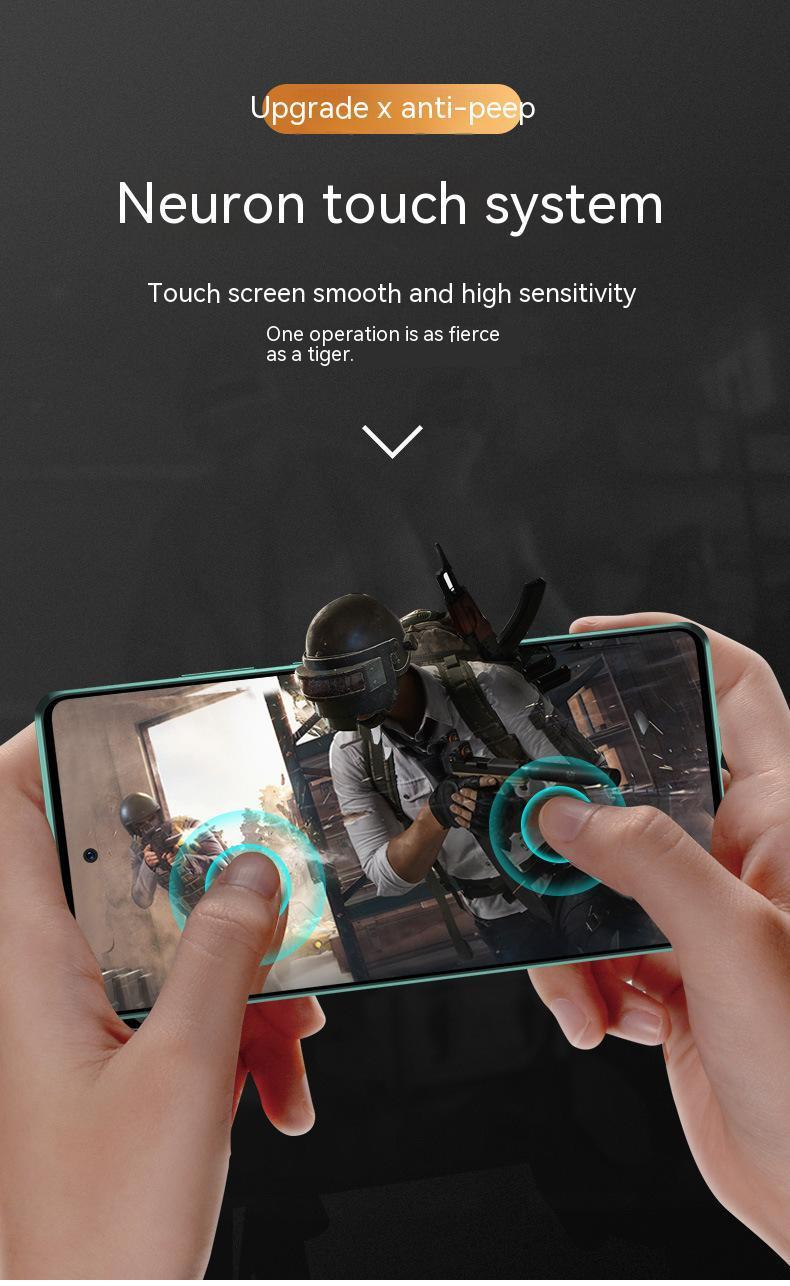 For Samsung Galaxy S25 S24 S23 S22 Ultra Plus Case 360° Anti Peeping Privacy Double Sided Glass Metal Magnetic Ultrathin Cover