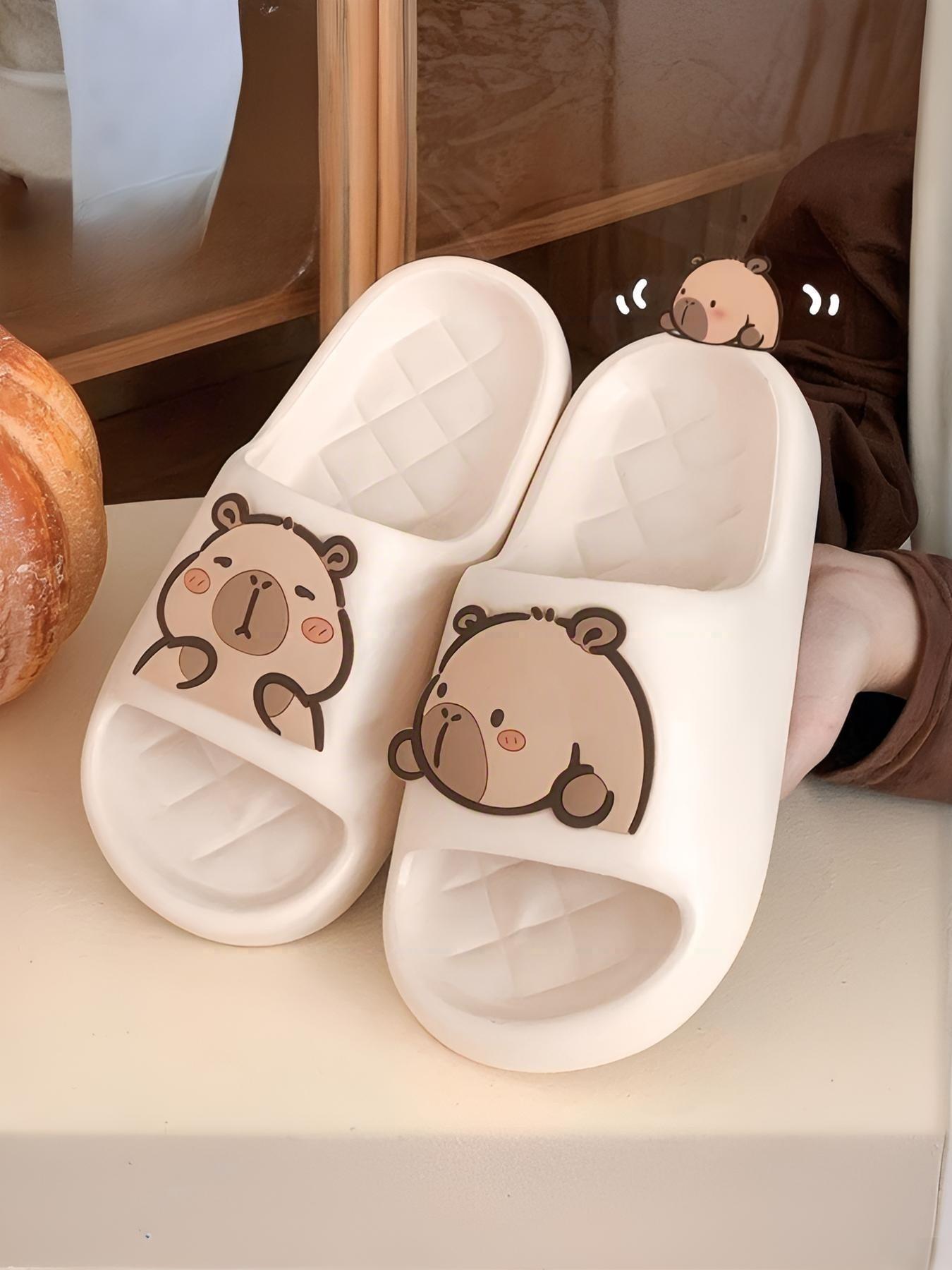 Cute Cartoon Comfortable Slippers New Arrival, Thick Sole Non-Slip ...
