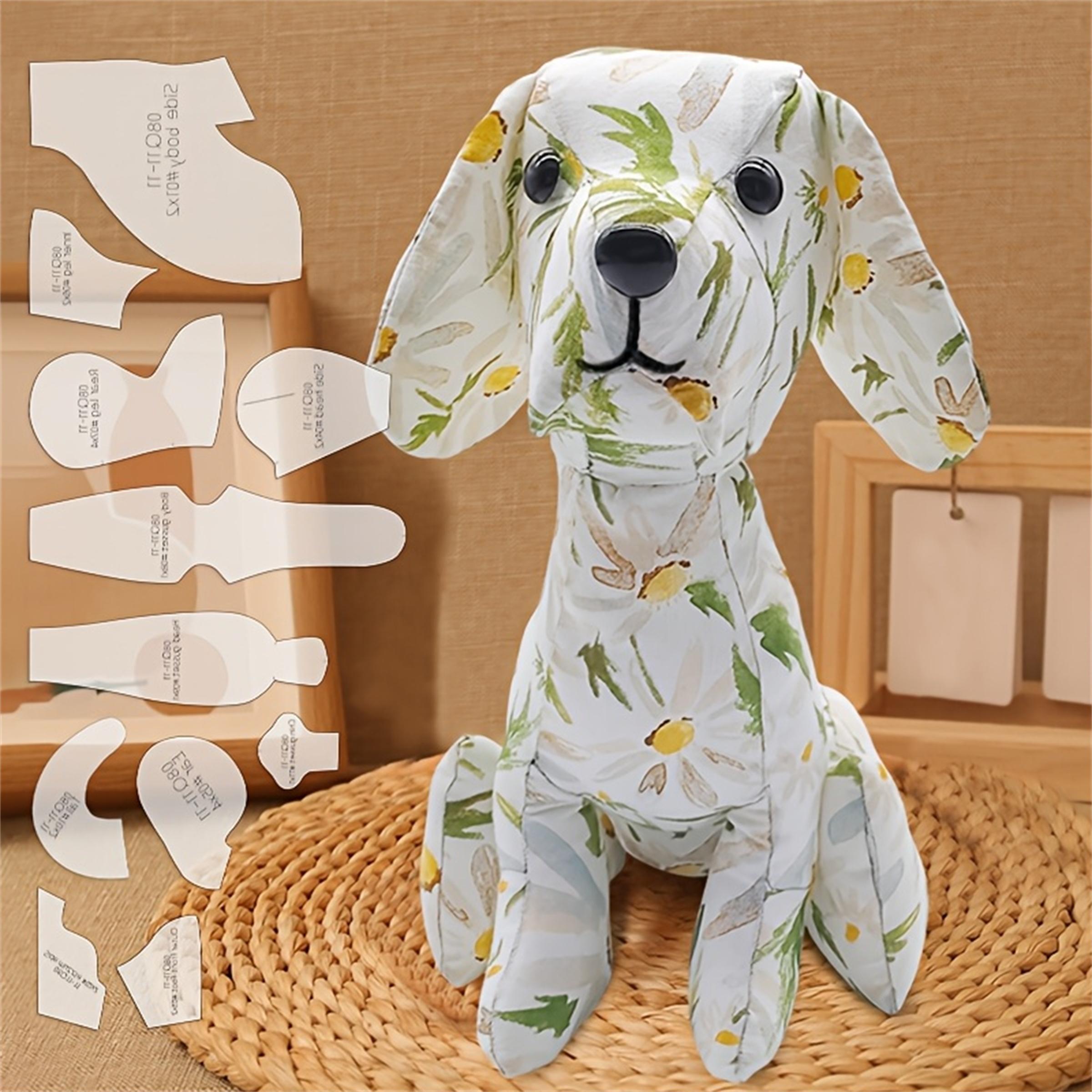 11pcs Beagle Dog Making PET Templates DIY Dog Shape Pattern Quilting Stencils Handcrafted Sewing Tool Stencil Handmade Decoration Birthday Holiday Gift