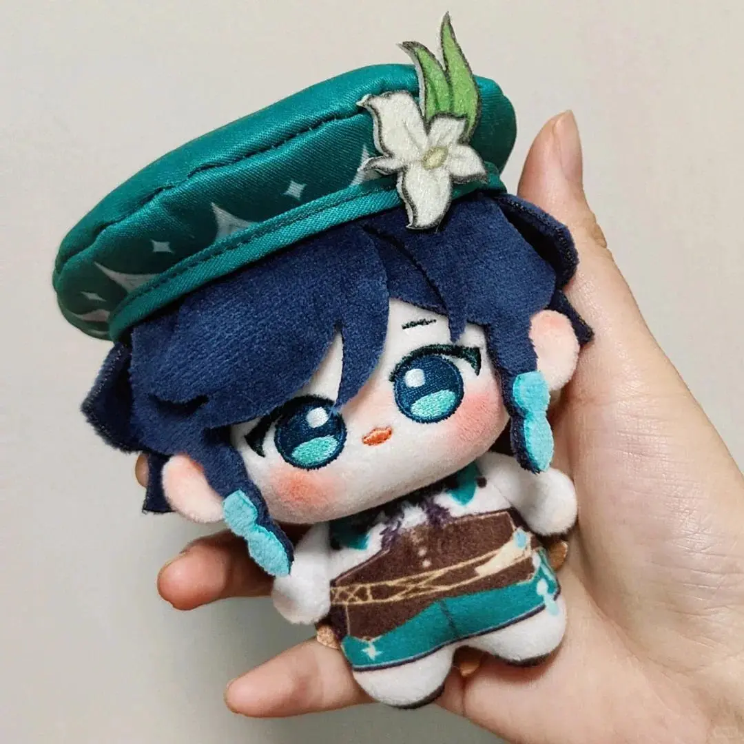 Genshin Impact Plush Scaramouche Xiao Kazuha Venti Furina Diluc Bag Pendant Keychain Anime Figure Plush Toys Stuffed Dolls Gift