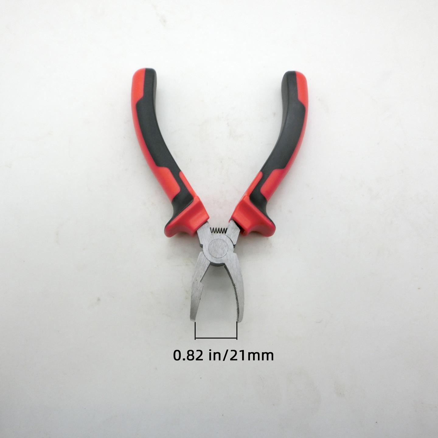 6 Inch Handle Glass Pliers Edge Trimming Tile Pliers, Durable Grip Design, Ideal for Precision Cutting & Bending Tasks