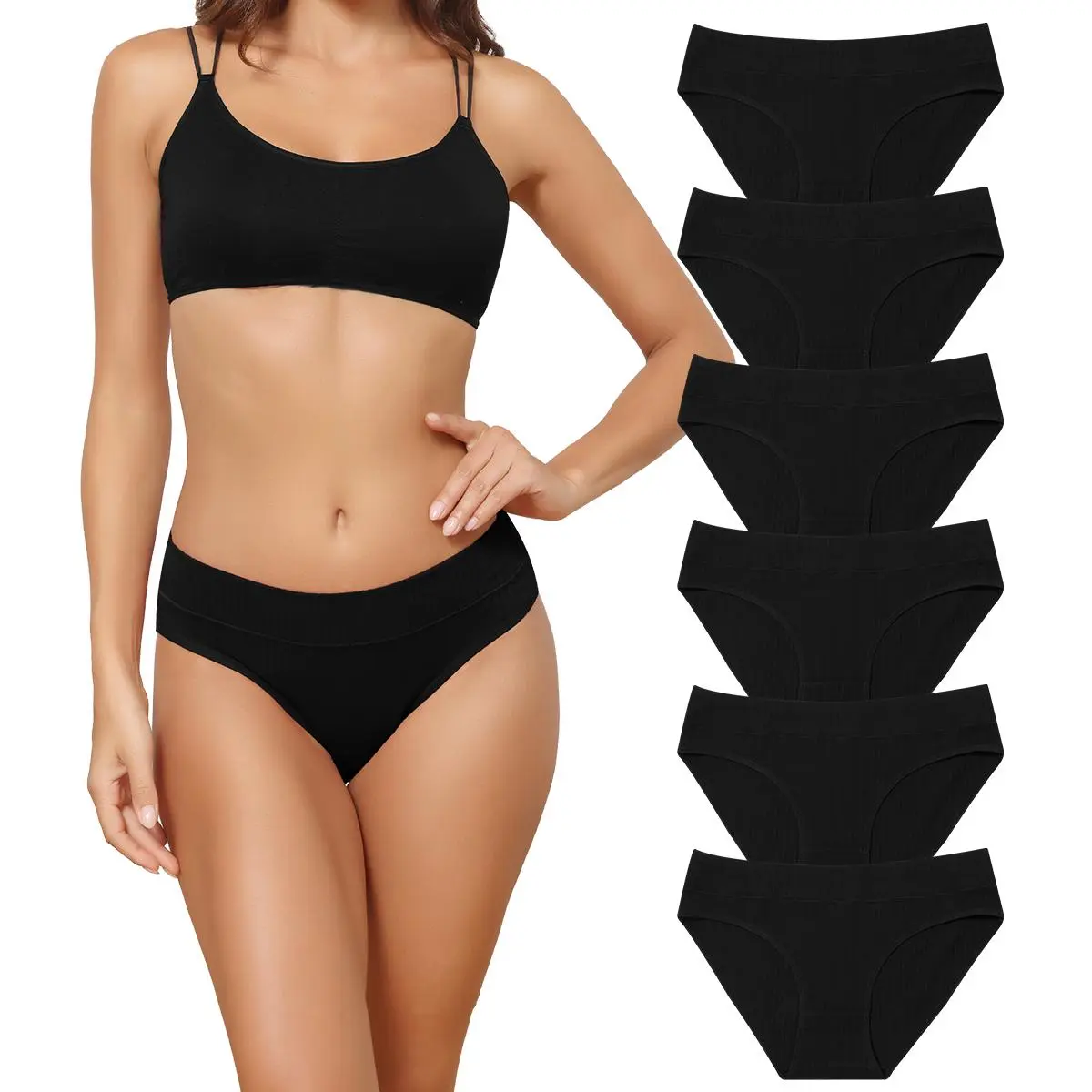 6 pack black b