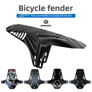 ENLEE Bike Fender, Flexible Durable Mountain Bike Mudguard, Universal Fit Front/Rear Fender for MTB, BMX & Trail Riding