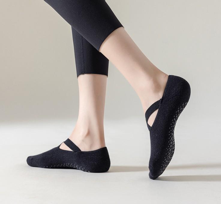 Pilates Anti Slip Toe Socks Yoga Socks Grip Socks Non Slip Running Socks Sports Sock 02