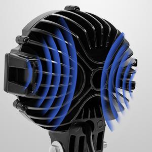 Nilight Led Light Bar 2PCS 7" 51w 5100LM Black Round Spot Light Pod Off Road Fog Driving Roof Bar Bumper for Jeep SUV Truck boat