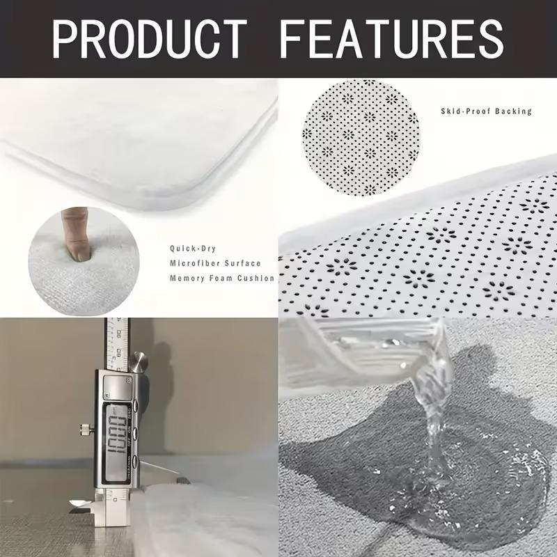 Modern Abstract Leaf Print Flannel Area Rug - Yellow Grey Contemporary Botanical Print Soft Mat for Living Room, Non-Slip Minimalist Home Decor#AbstractLeafRug #BotanicalPrintMat #MinimalistHomeDecor #YellowGreyCarpet #NonSlipFlannelRug