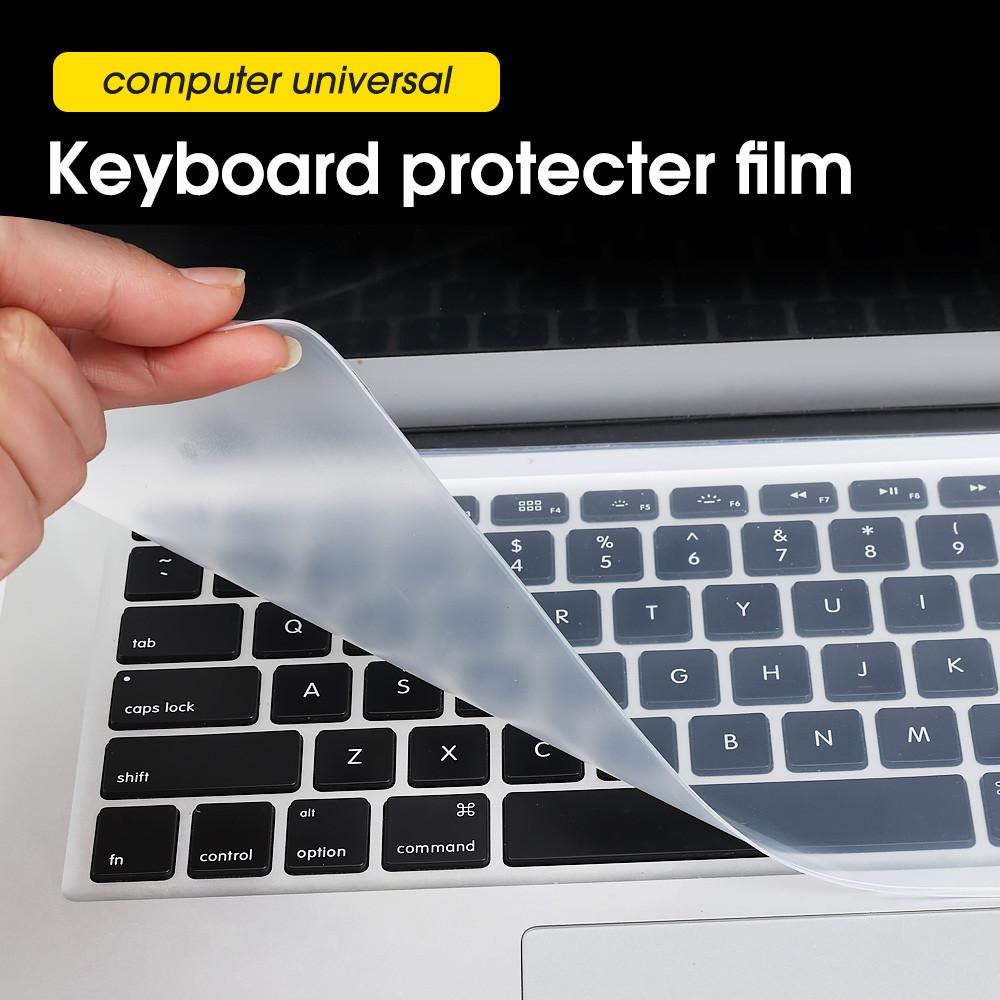 13-14 Inch 15-17 Inch Universal Laptop Notebook Keyboard Silicone Cover Dustproof Protective Waterproof Film Laptop Keyboard Covers