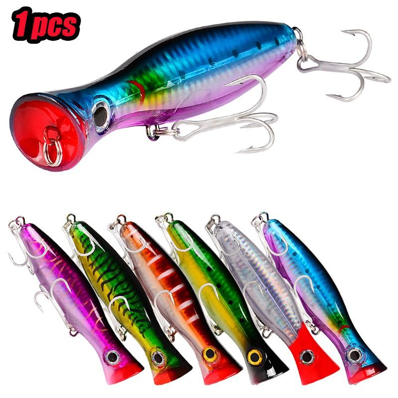 1pcs Poppy Lure Sea Fishing Large Mouth Wave Craw 13cm/43g Dragging Road Yamakaji Bass Lure, All Water Type Hard Bait