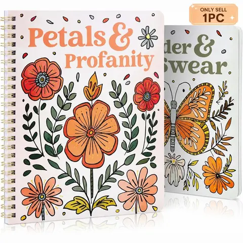 Beautiful Adult Coloring Book, Artistic Floral Pattern Design, Fun and Relaxing, Perfect Gift for Women, Stress Relief Essential