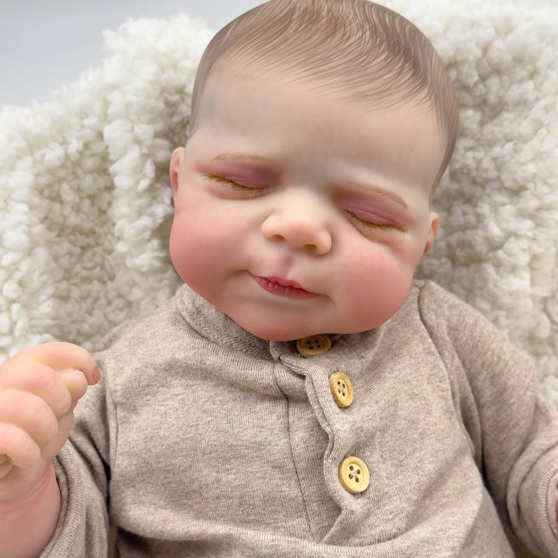 Lifelike Reborn Baby Dolls Boy Pascale- 18 Inches Real Anatomically Correct Baby Doll Poseable Full Body Vinyl That Look Real Soft Babies