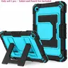 Rugged Case for Samsung Galaxy Tab A11+ / A9+ 11" (2025/2023 Release) - Heavy Duty Shockproof Protection Cover with Kickstand, Soft Kids-Safe Protective Shell, Drop Resistant Tablet Case, Tablet Covers, Durable Tablet Casing (Case Only)
