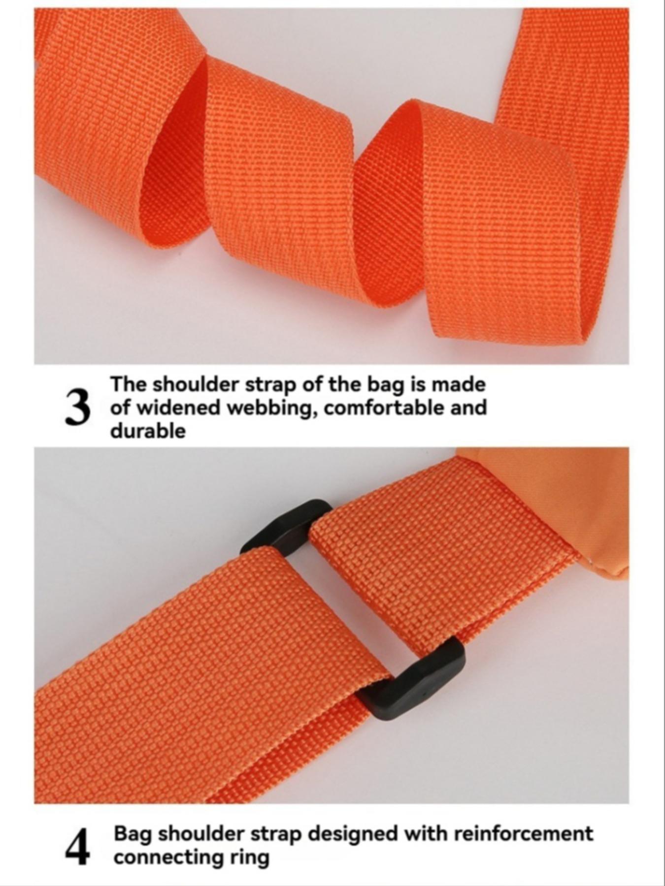 Women's Large Capacity Crossbody Bag, Simple Versatile Shoulder Bag, Multi-Functional Casual Dumpling Bag, Commuter Travel Handbag