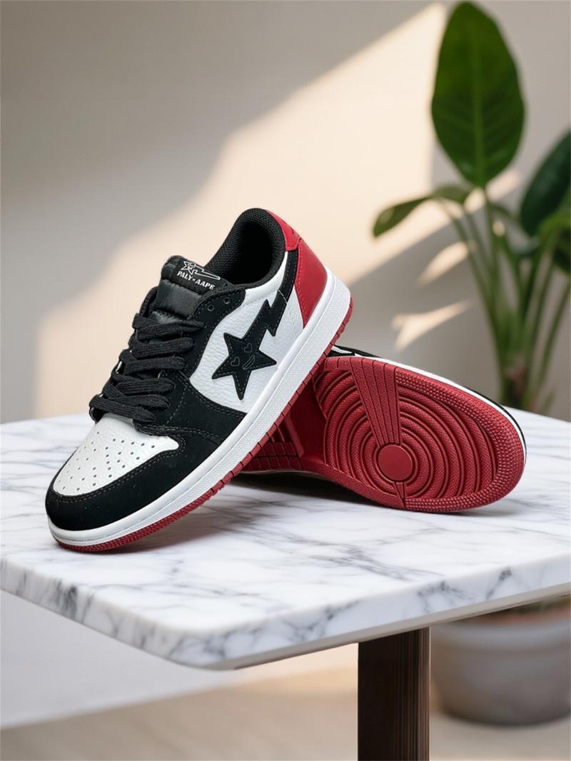 Unisex Flat Sole Skate Shoes, Outdoor Casual Shoes, Non-Slip Durable