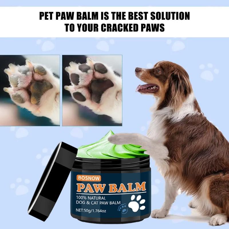 Blue Box Pet Paw Balm with Coconut Oil, Deep Long-Lasting Moisture, Lickable, Smooths Rough Paws, Daily Care for Cats and Dogs, Daily Canine Wellness