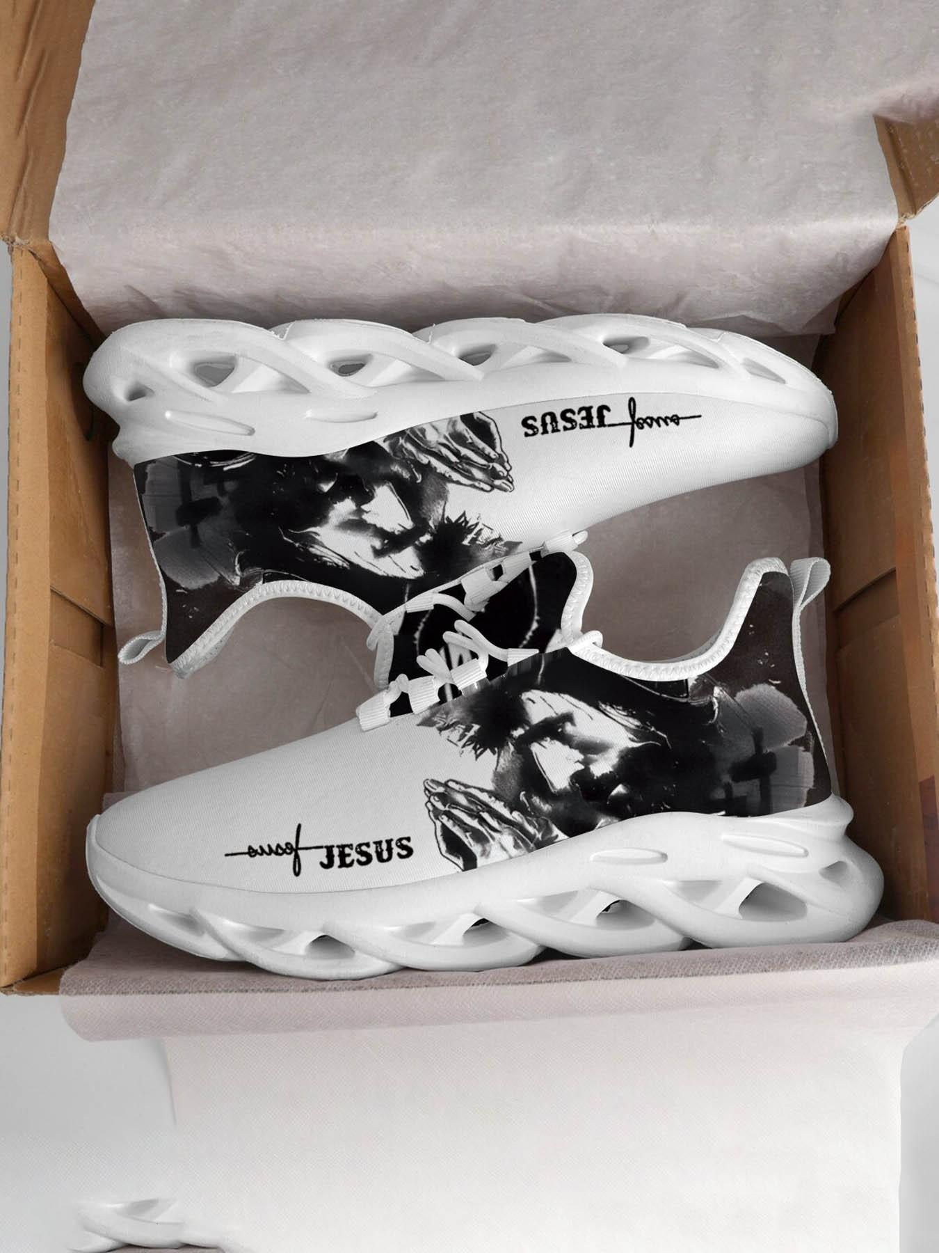 Exclusive and Jesus Signature Men's Casual Shoes, Unique Print for Stylish Expression, Art Style Design with Versatile Color and Distinctive Sole