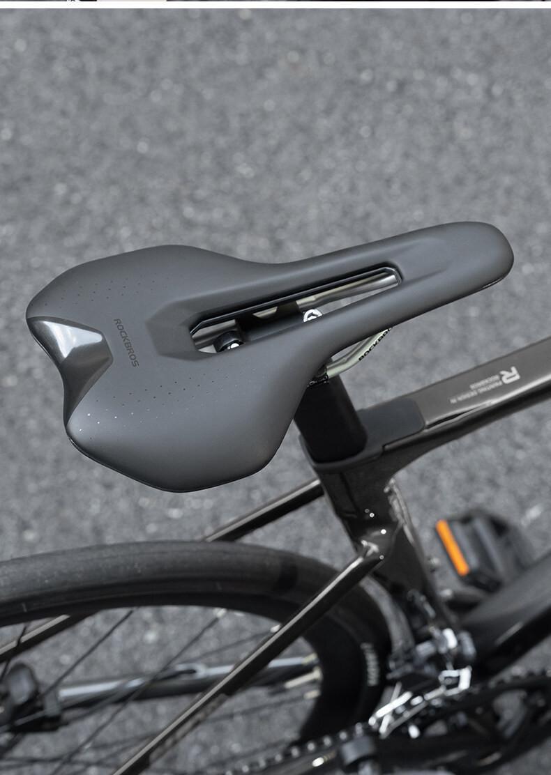 ROCKBROS Bicycle Saddle Ultralight Hollow Shock-Absorbing MTB Road Bike Seat