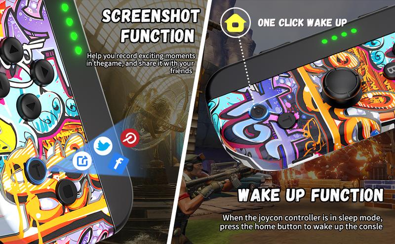 Controller for Nintendo Switch - Switch Controller Joycon (L/R) Compatible with Nintendo Switch / Switch Lite / Switch OLED