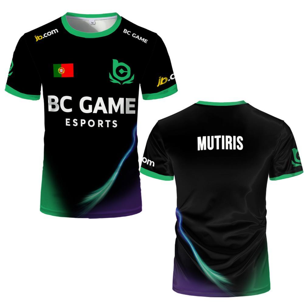 New CS2 BC. Game Esports jersey S1mple professional league player training suit, suitable for both men and women, breathable e-sports fan T-shirt