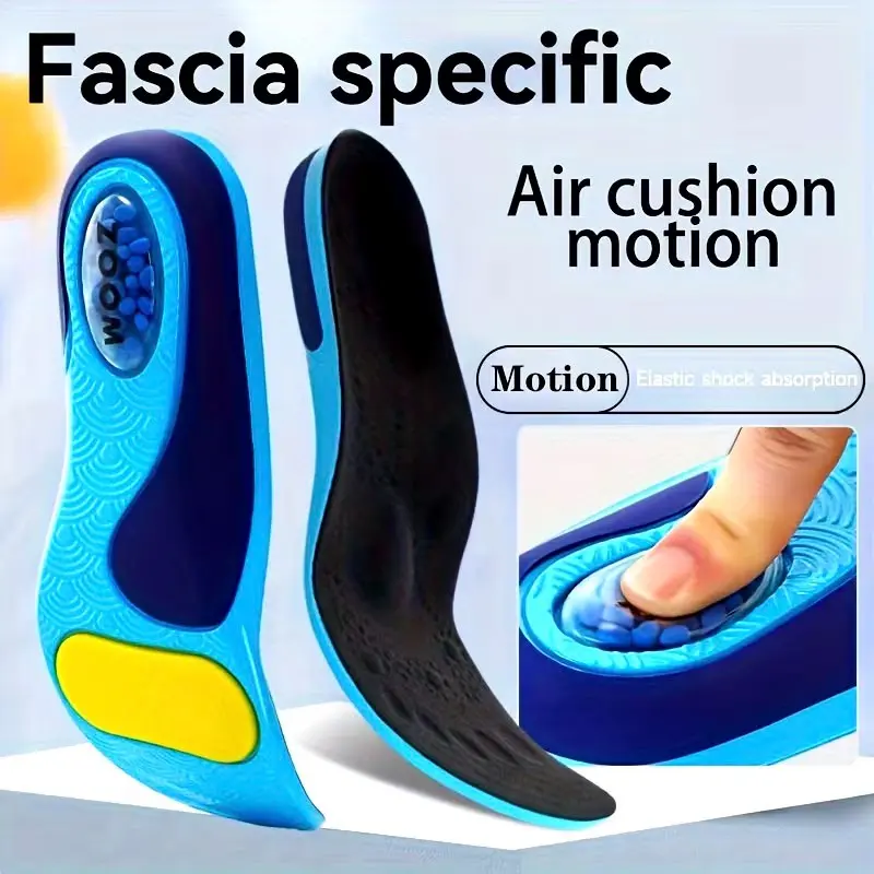 Plantar Fasciitis Insoles, Arch Support Corrective Insoles, Relieve Flat Feet and High Arches Pain, Comfortable Footwear for Daily Use, Cushioned Insoles