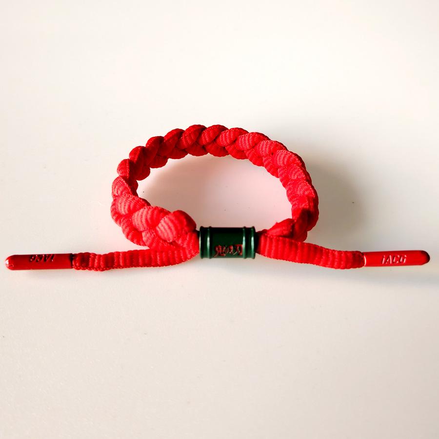 Anime Demon Slayer: Kimetsu no Yaiba, Tanjiro, Zenitsu, Tanjiro's woven bracelet, birthday gift for teenagers and couples, holiday gift, niche fashion, unique style
