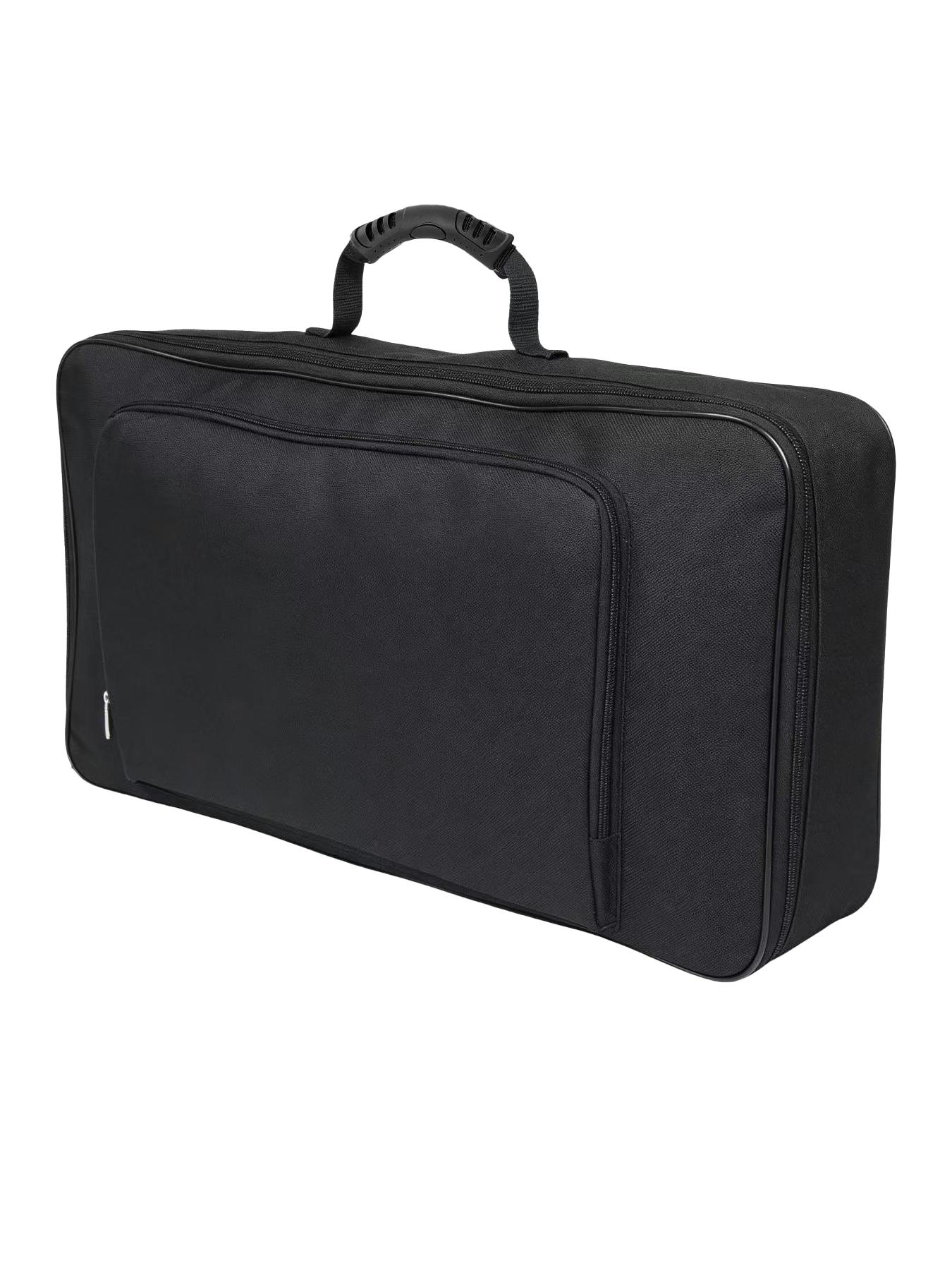 Guitar Effects Pedal Board Carry Bag, Large Capacity Portable Gig Bag, Ideal for Micro Controllers, Keyboards, Multi-Effects Pedals
