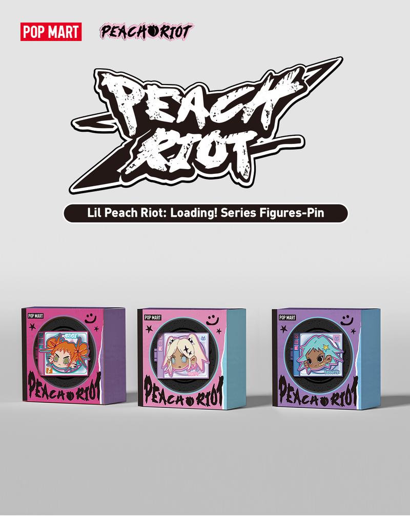 POP MART Lil Peach Riot:Loading! Series-Pin