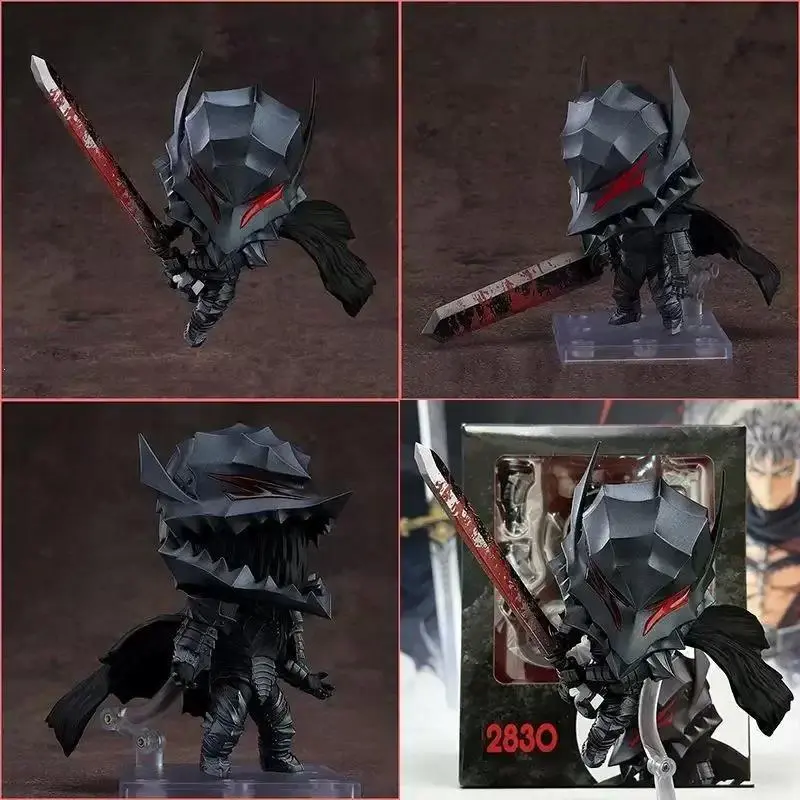 Q Version Clay Man 2830 Berserk Guts Berserker Armor Action Figures Anime Games Periphery Gift Pc Case Desktop Ornament Model Popular toys 2026 Hot selling toys