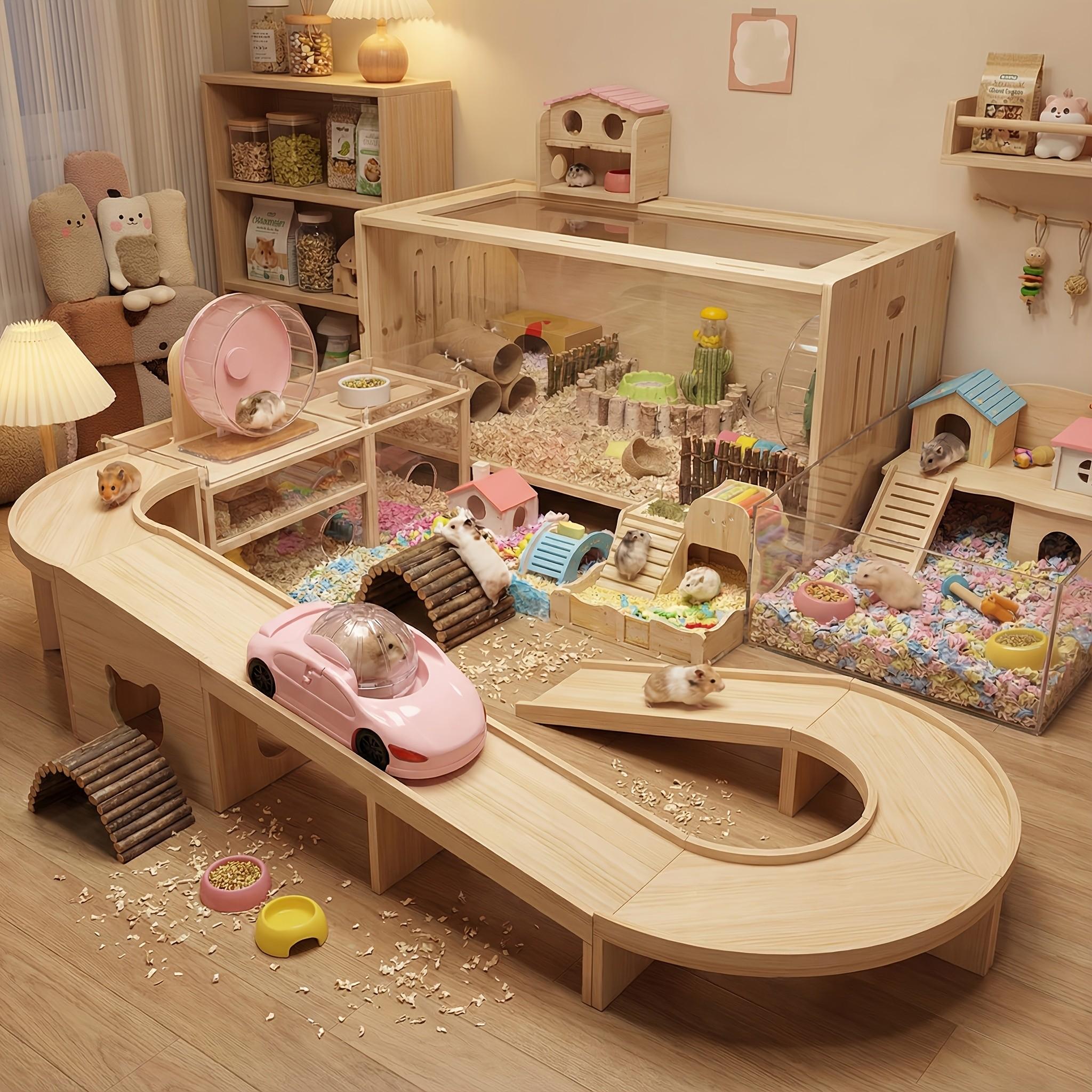 Large Hamster Exercise Wheel Ball Toy, Durable Hamster Roller, Suitable for Small Pet Cages, Promotes Exercise and Entertainment