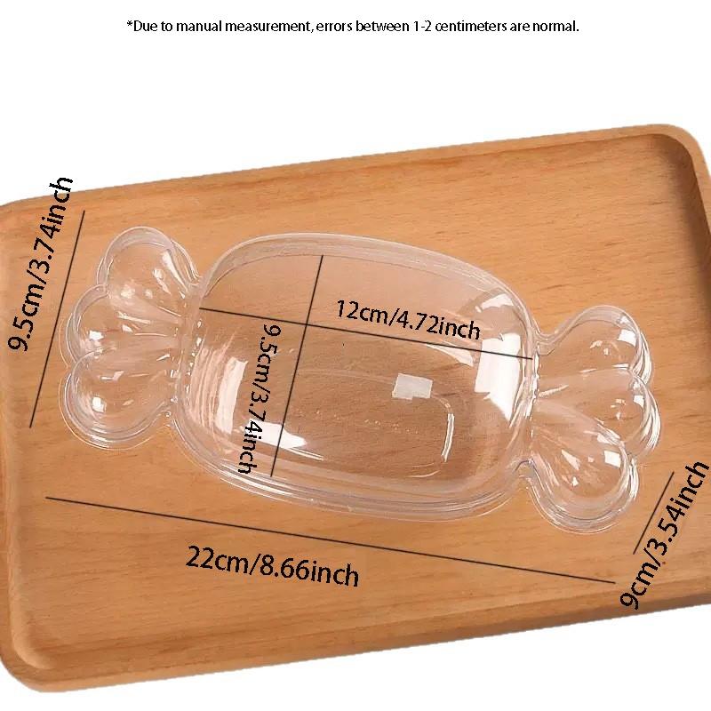 Mini Rainbow Macaron Small Cookie Packaging Box Fruit Packaging Box Candy Shape Cream Cake Disposable Transparent Packaging Box