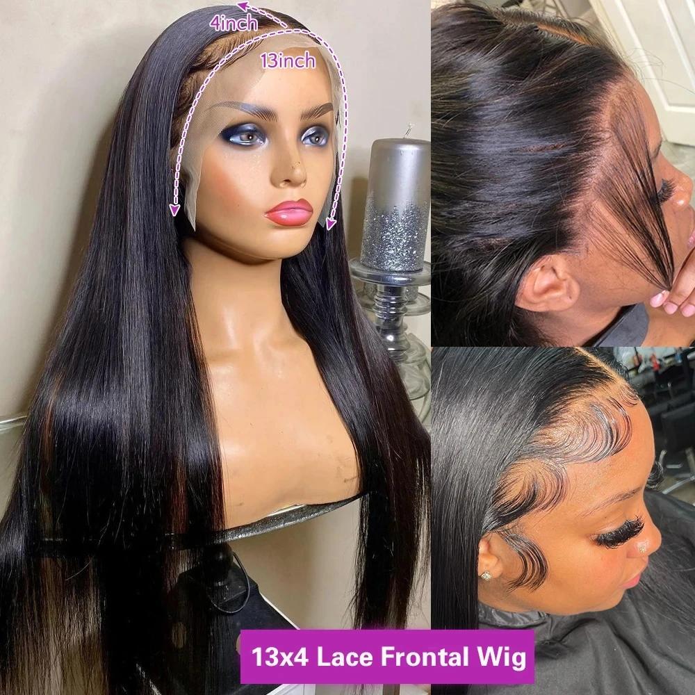 Bling Hair 180 Density 13x4 13x6 360 4x4 Hd Transparent Smooth Straight Lace Front Human Hair Wigs Brazilian Frontal Wigs For Black Women #TikTokShopHolidayHaul Bling Hair 180 Density 13x4 13x6 360 4x4 Hd Transparent Smooth Straight Lace Front Human Hair Wigs Brazilian Frontal Wigs For Black Women #TikTokShopHolidayHaul