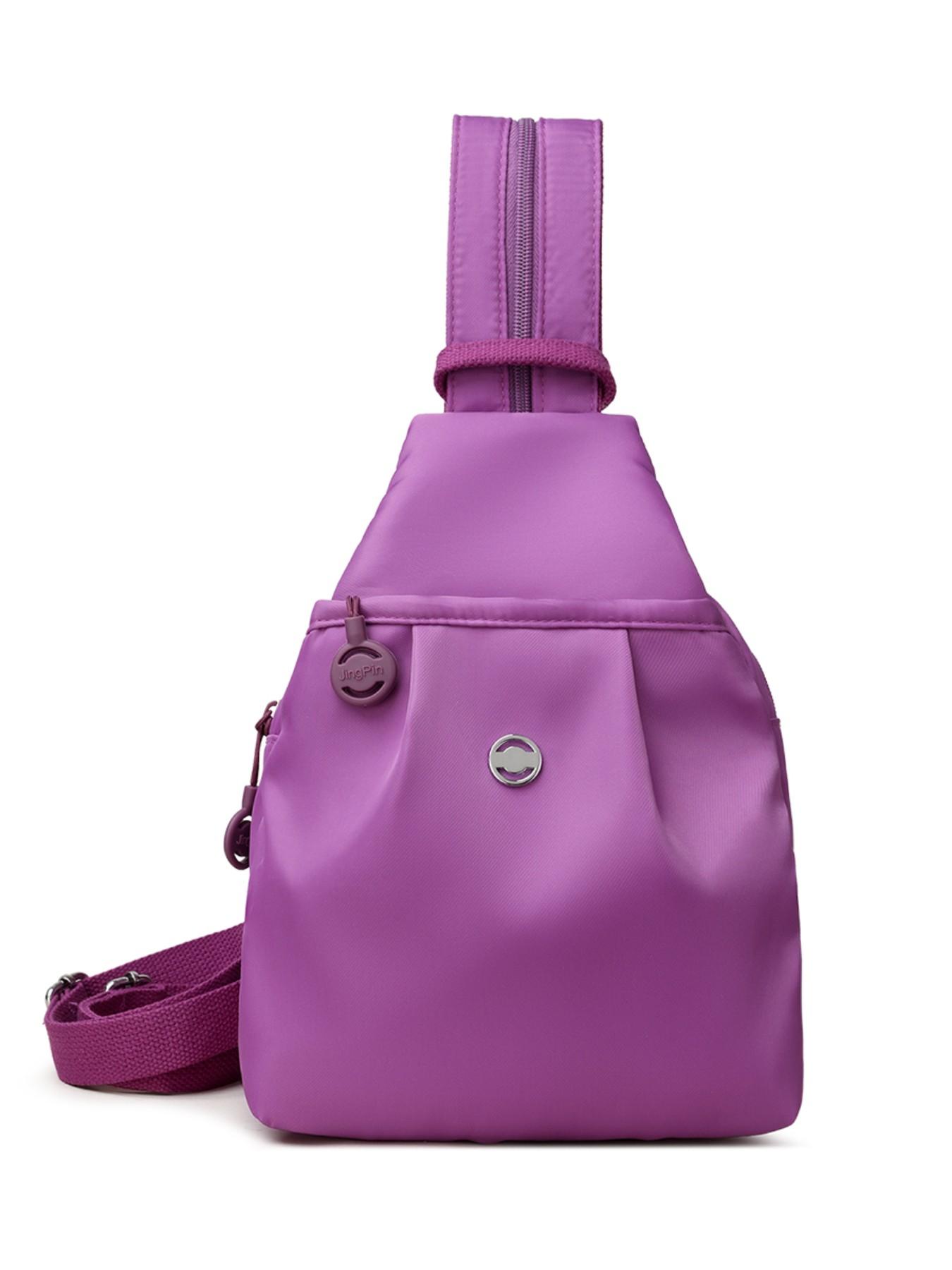 Women's Fashionable Solid Color Backpack, Casual Versatile Backpack for Work, School, Daily Commuting, Street Travel, Shopping, Multi-pocket Practical Backpack