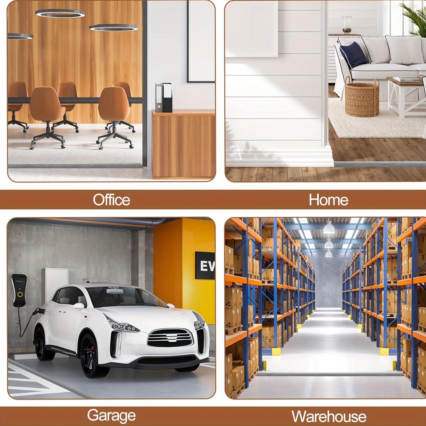 1pc wood grain self-adhesive floor cable protector, self-adhesive cable concealer, anti-slip cable protector, suitable for home and office