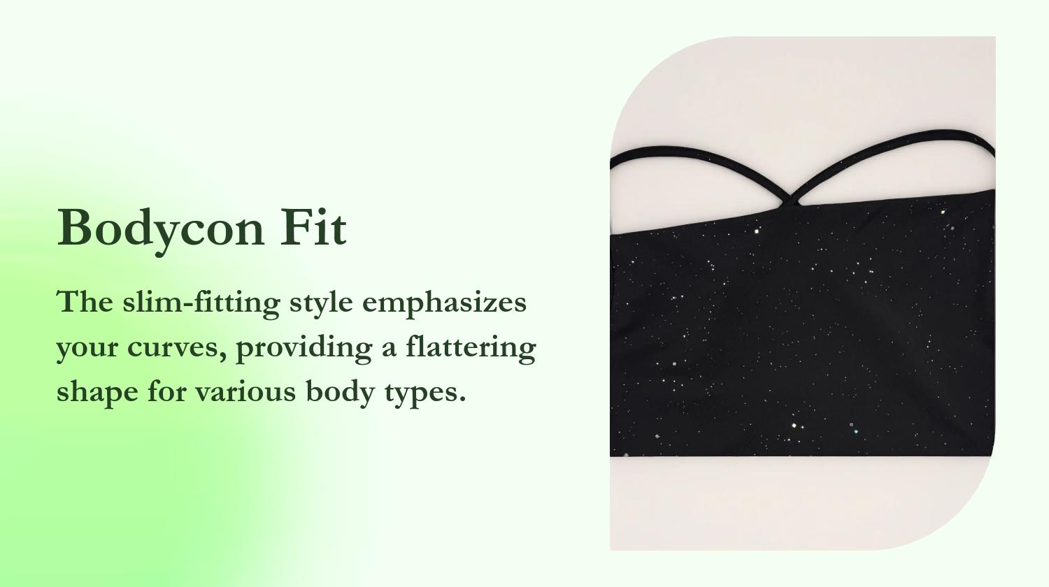 Women's Glitter Shimmer Cami Spaghetti Dress, Elegant Chic Fashion Casual Woven Bodycon Dress for Party Club Dating Wear, Women Dress for Summer