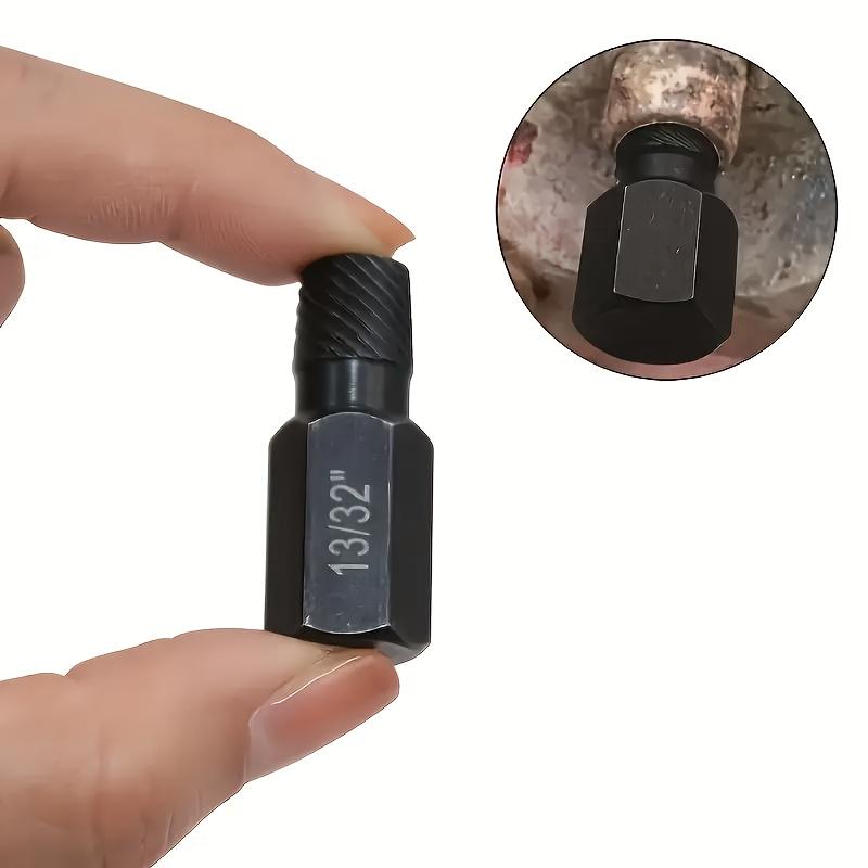 Heavy Duty Alloy Steel Screw Extractor Set – Stripped Screw and Broken Bolt Remover,Easy Out Drill Bit Kit with Anti-Slip Grip,High Hardness,Durable,Precision Removal Tool for Damaged,Hex,Phillips Screws,DIY,Automotive,Home Repair Use