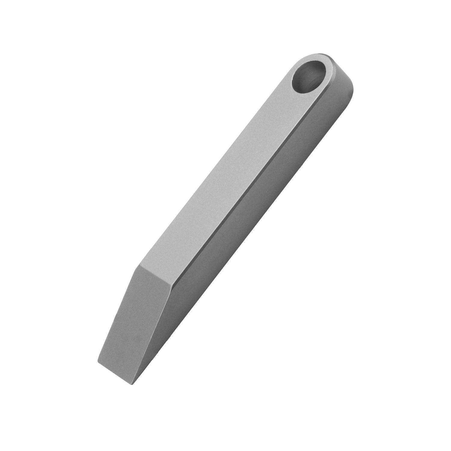 Titanium Alloy Mini Pry Bar, High-Quality Edc Tool, Durable and Lightweight Design, Ideal for Everyday Carry, Compact and Portable