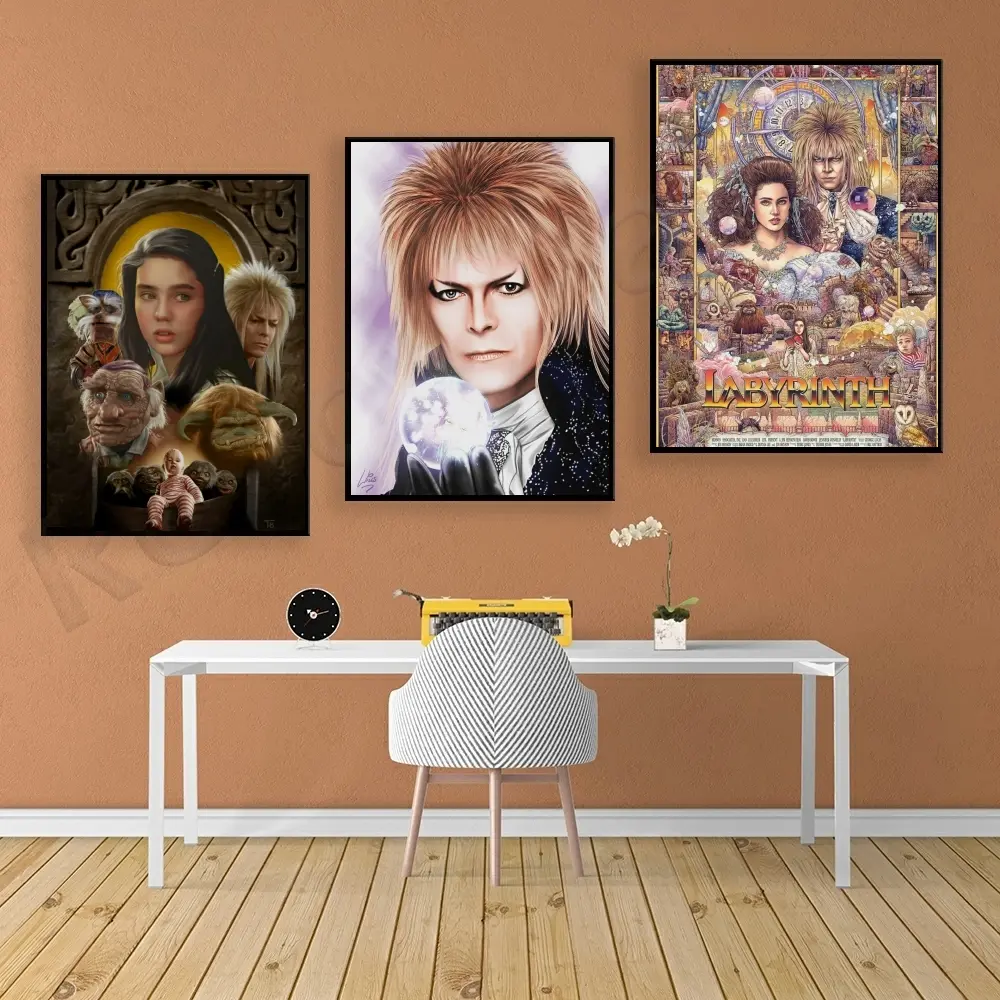 David Bowie Portrait Picture Full Drill Diamond Painting Needlework Labyrinth Movie Character Poster Classic Movie Cross Stitch Kit Mosaic Embroidery Artist Home Wall Decoration Craft Gift