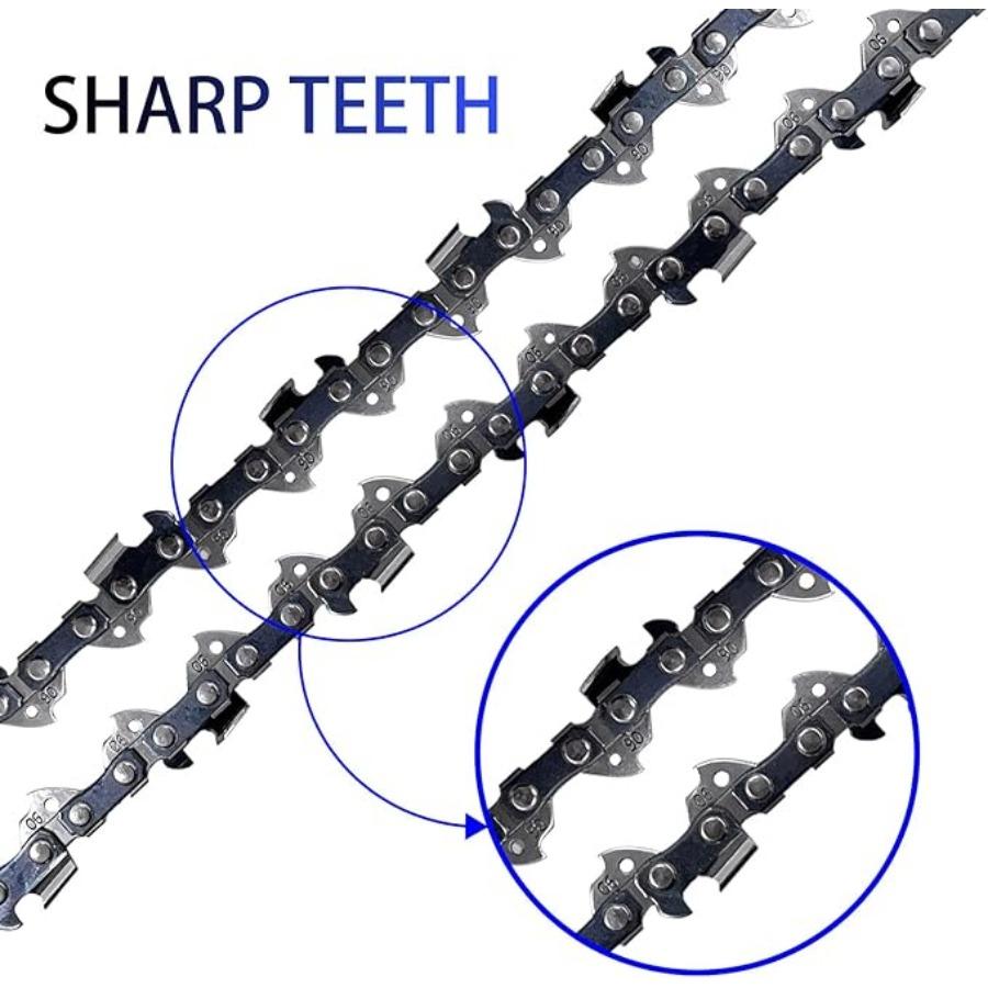 2PC 8 Inch Pole Saw Chain for KOBALT KPS 1024A-03 / KPS 1024B-03 Polesaw