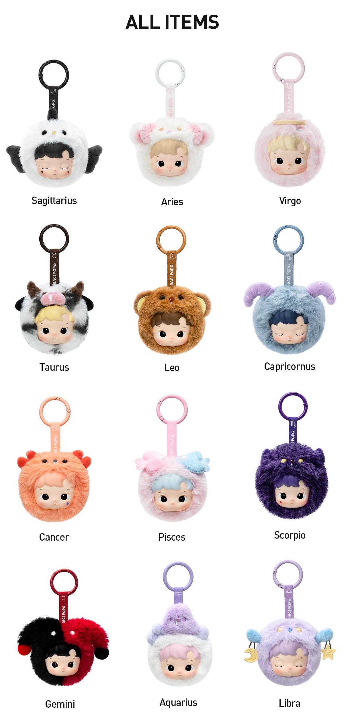 [POP NOW] HACIPUPU The Constellation Series-Vinyl Plush Blind Box