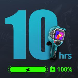 Thermal Imaging Camera, MILESEEY Handheld 256*192 IR Resolution Thermal Imager, 3.5 Inch LCD Display IP65 Waterproof Rechargeable 6 Palettes Thermal Camera with Auto Track Cold and Hot Spots Function Christmas gifts