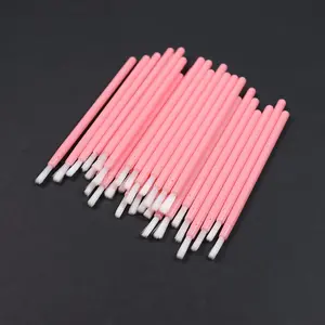 PYO Mini Paint Brush Cookies (Disposable, Food Safe) - Lip, Nail, Cookie Paint Brushes (100, Pink)