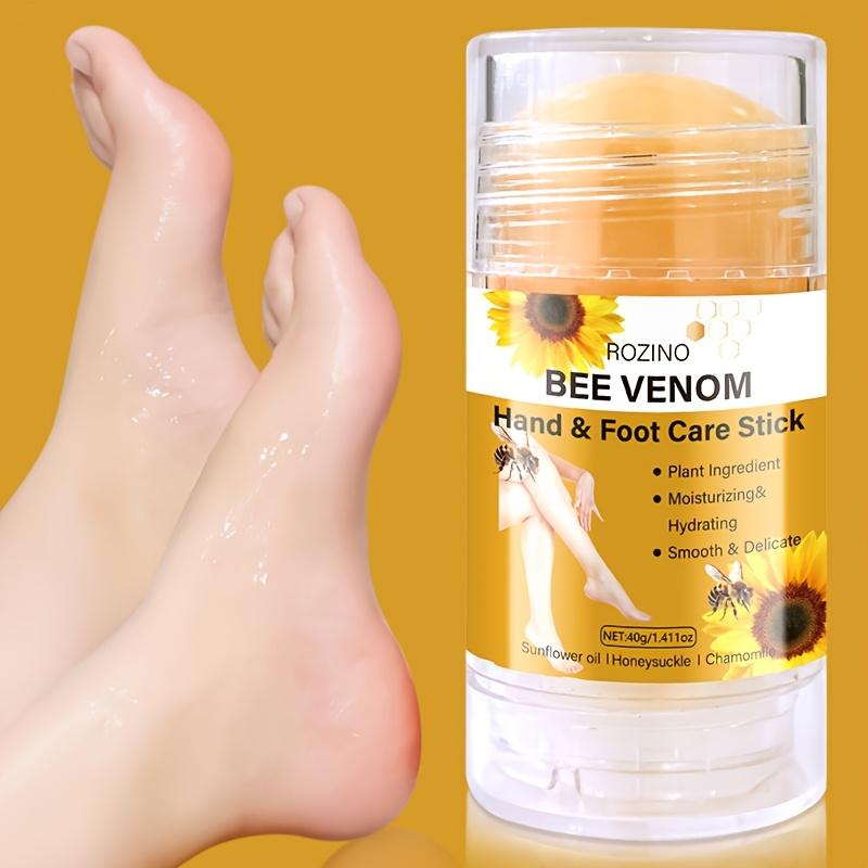 ROZINO 5-Piece Honey Skincare Set — Including Eye Cream Stick, Lip Balm, Face & Neck Cream, Hand & Foot Cream, Infused with Natural Extracts for Moisturizing and Hydrating, Leaving Skin Smooth and Radiant