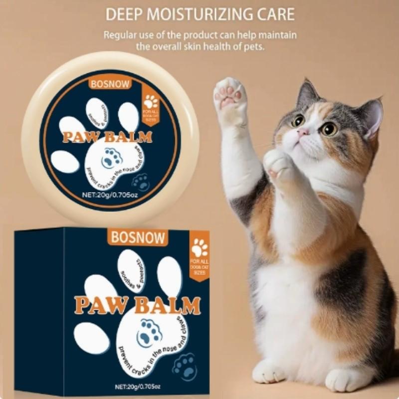 Blue Box Pet Paw Balm with Coconut Oil, Deep Long-Lasting Moisture, Lickable, Smooths Rough Paws, Daily Care for Cats and Dogs, Daily Canine Wellness