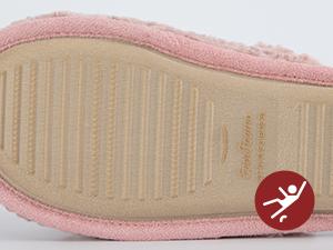 EverFoams Women's Fuzzy Slip-on Slippers Warm Cozy Soft Lightweight Memory Foam Indoor House Shoes EverFoams Women's Fuzzy Slip-on Slippers Warm Cozy Soft Lightweight Memory Foam Indoor House Shoes